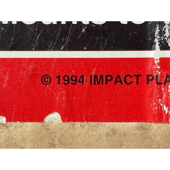 Vintage 1994 Santa Claus LED Light Decoration Christmas Wall Mount 90s - Picture 5 of 9